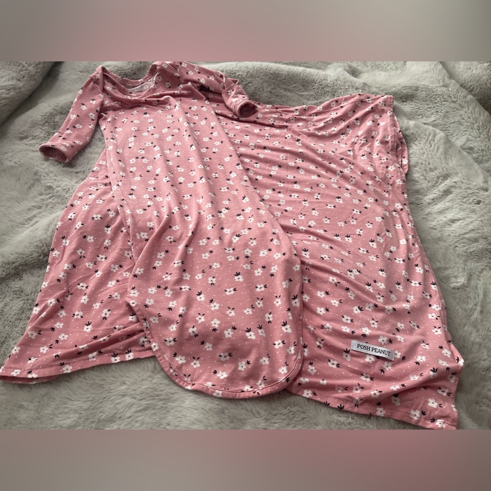 Posh Peanut Baby Girl’s Luxurious Set